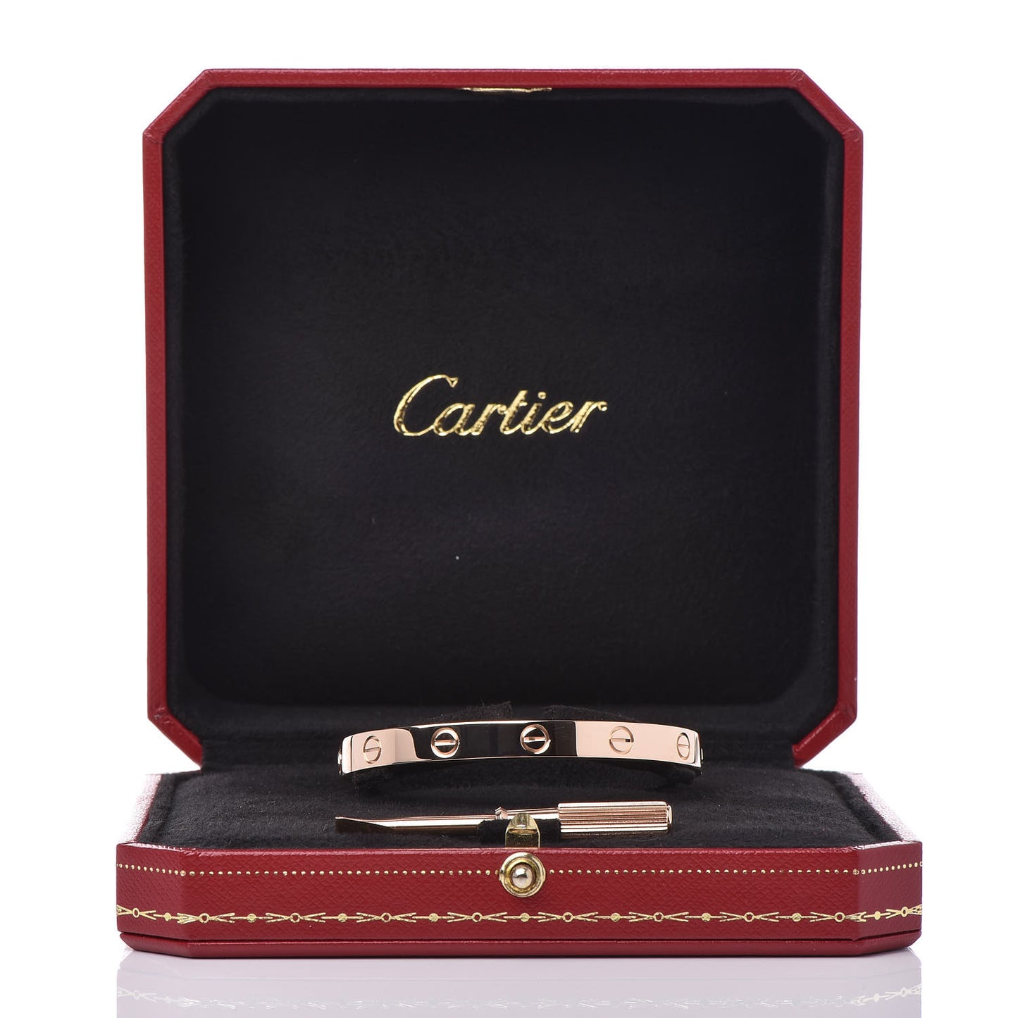 18K Pink Gold LOVE Bracelet 16