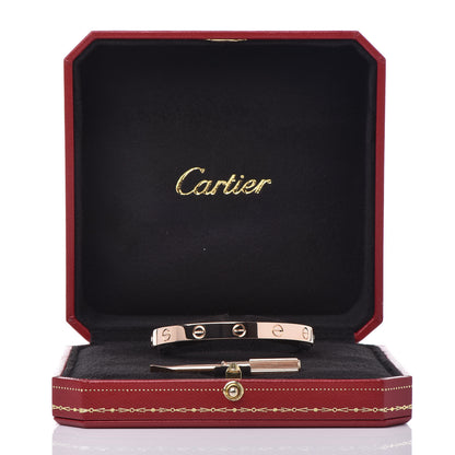 Cartier 18K Pink Gold LOVE Bracelet 16 8 of 8