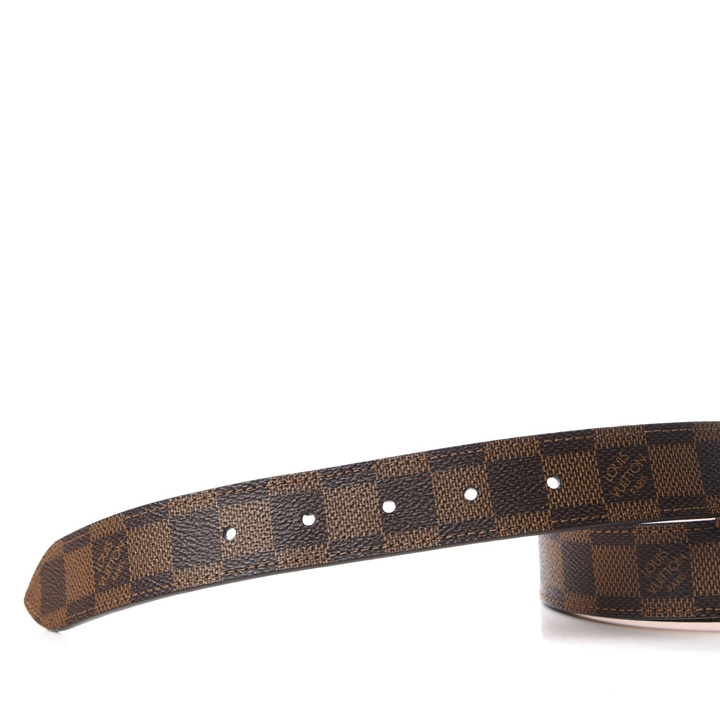 Damier Ebene Tresor Belt 80 32