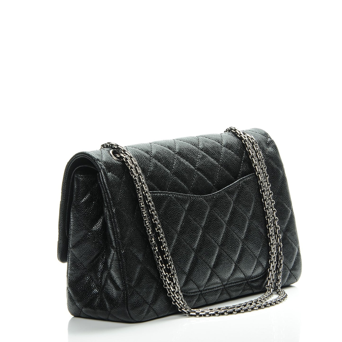 Caviar Quilted 2.55 Reissue 227 Flap Black