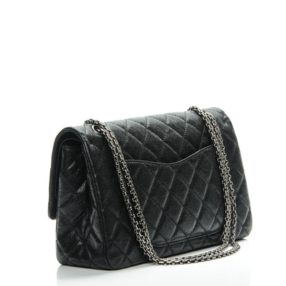 Chanel Caviar Quilted 2.55 Reissue 227 Flap Black 3 of 7