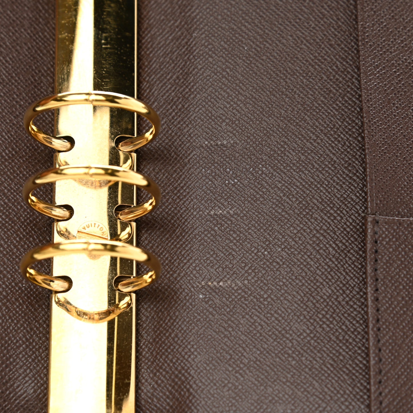 Damier Ebene Large Ring Agenda Cover
