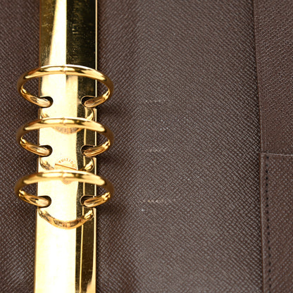 Louis Vuitton Damier Ebene Large Ring Agenda Cover 8 of 8