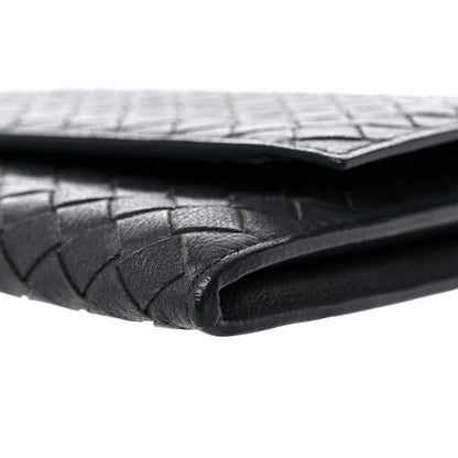 Bottega Veneta Nappa Intrecciato Flap Wallet Grey 10 of 12