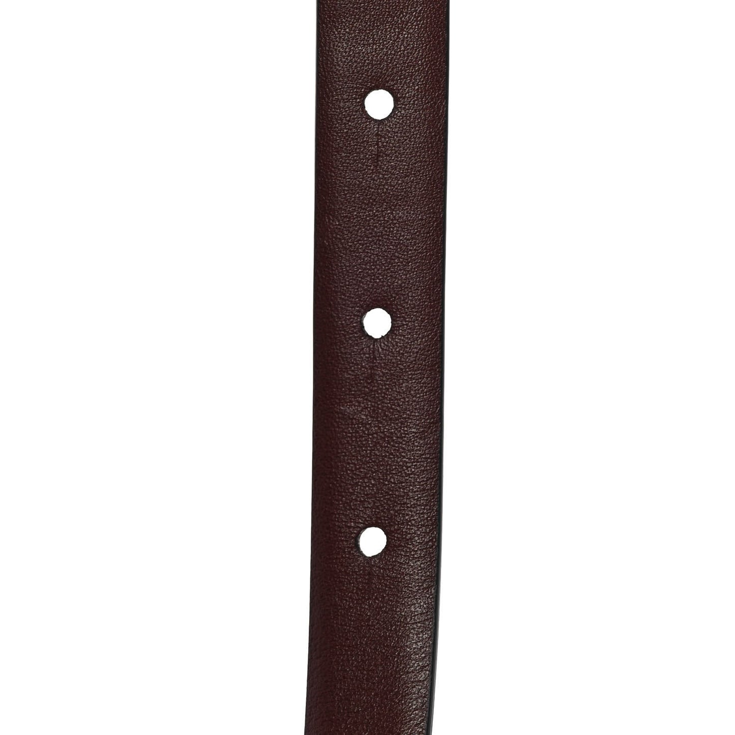 Calfskin CC Reversible Belt 95 Black Burgundy