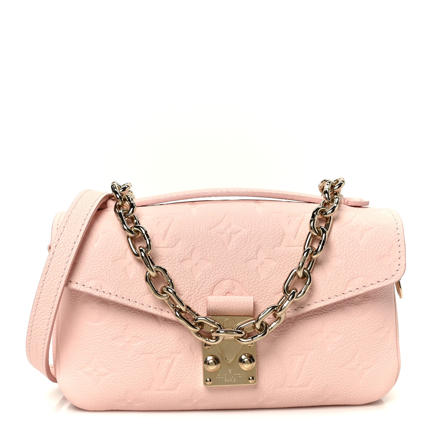 Louis Vuitton Empreinte Pochette Metis East West Pink Opale 1 of 12