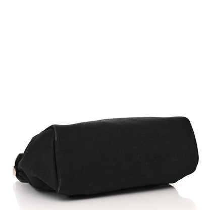 Hermes Toile Vache Calfskin Herbag 30 PM Backpack Black 4 of 11