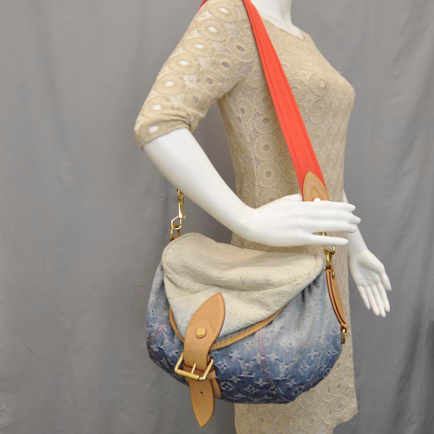 Louis Vuitton Denim Sunshine Messenger Blue 2 of 8