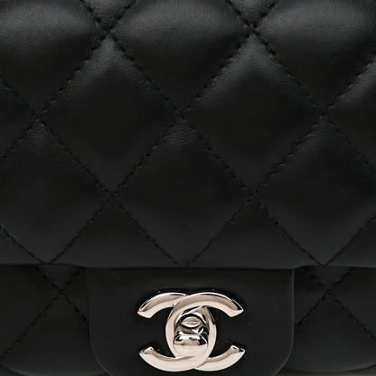 Chanel Calfskin Quilted CC Uniform Flap Belt Bag Black 8 of 12