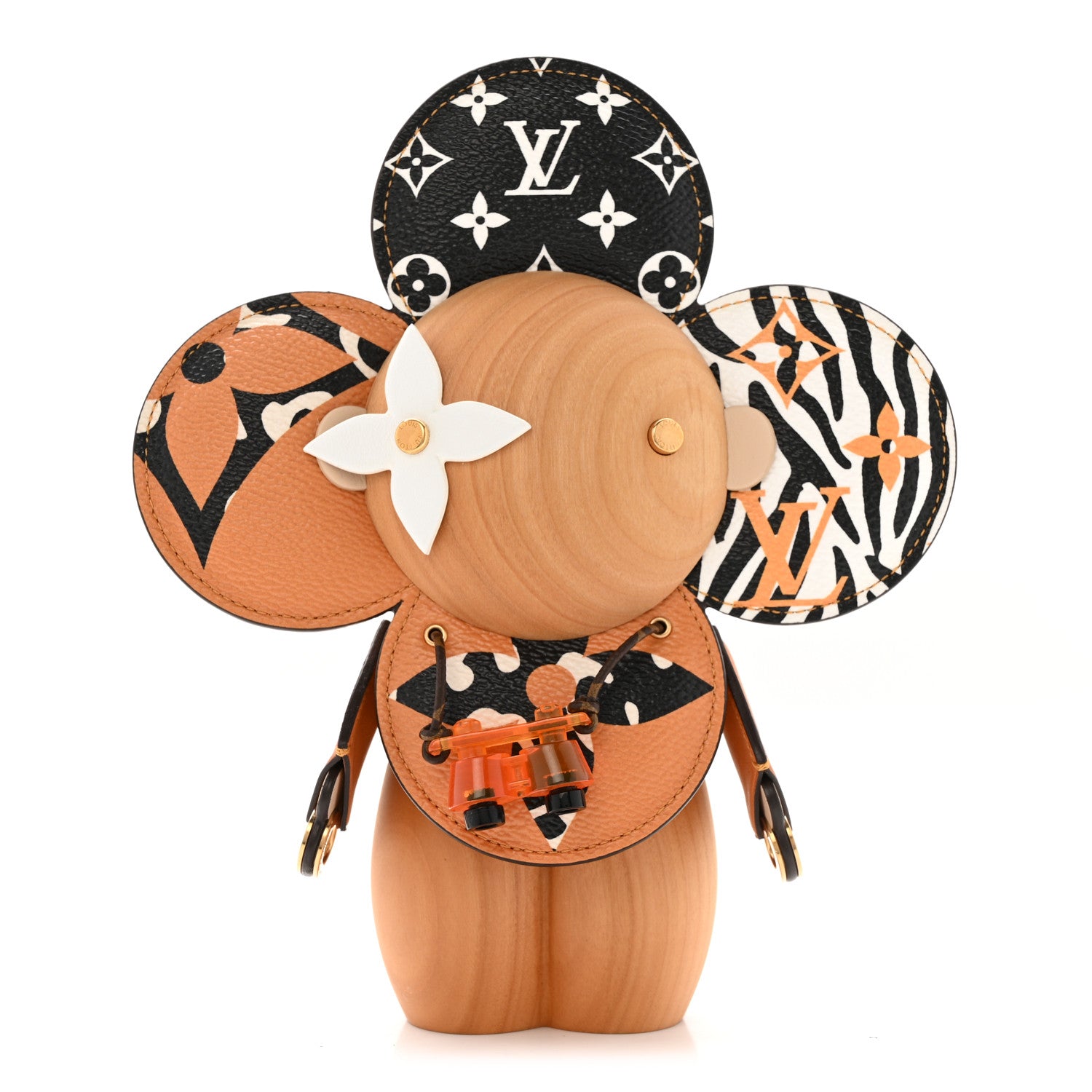 Louis Vuitton Wood Monogram Giant Jungle Vivienne Doll 1 of 6