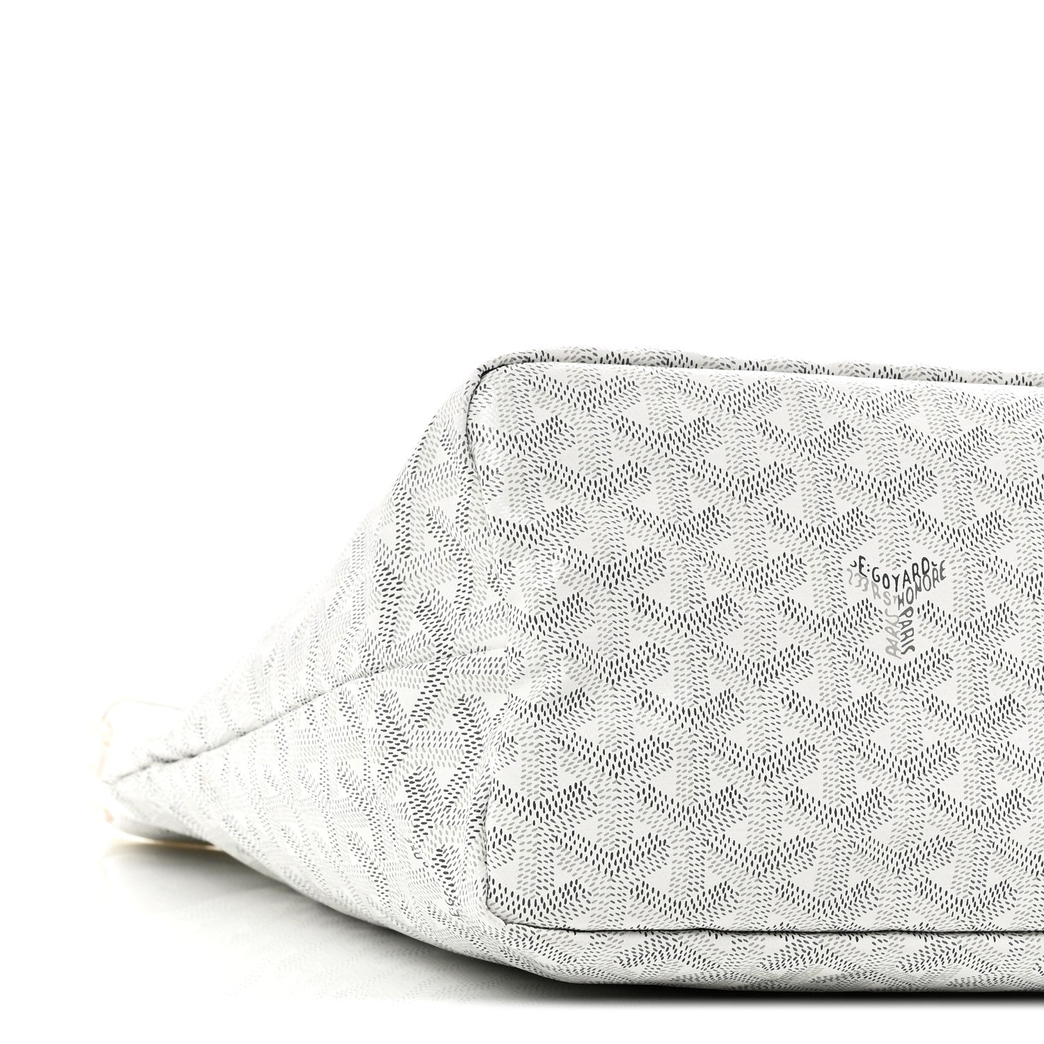 Goyard Goyardine Boheme Hobo White 9 of 10