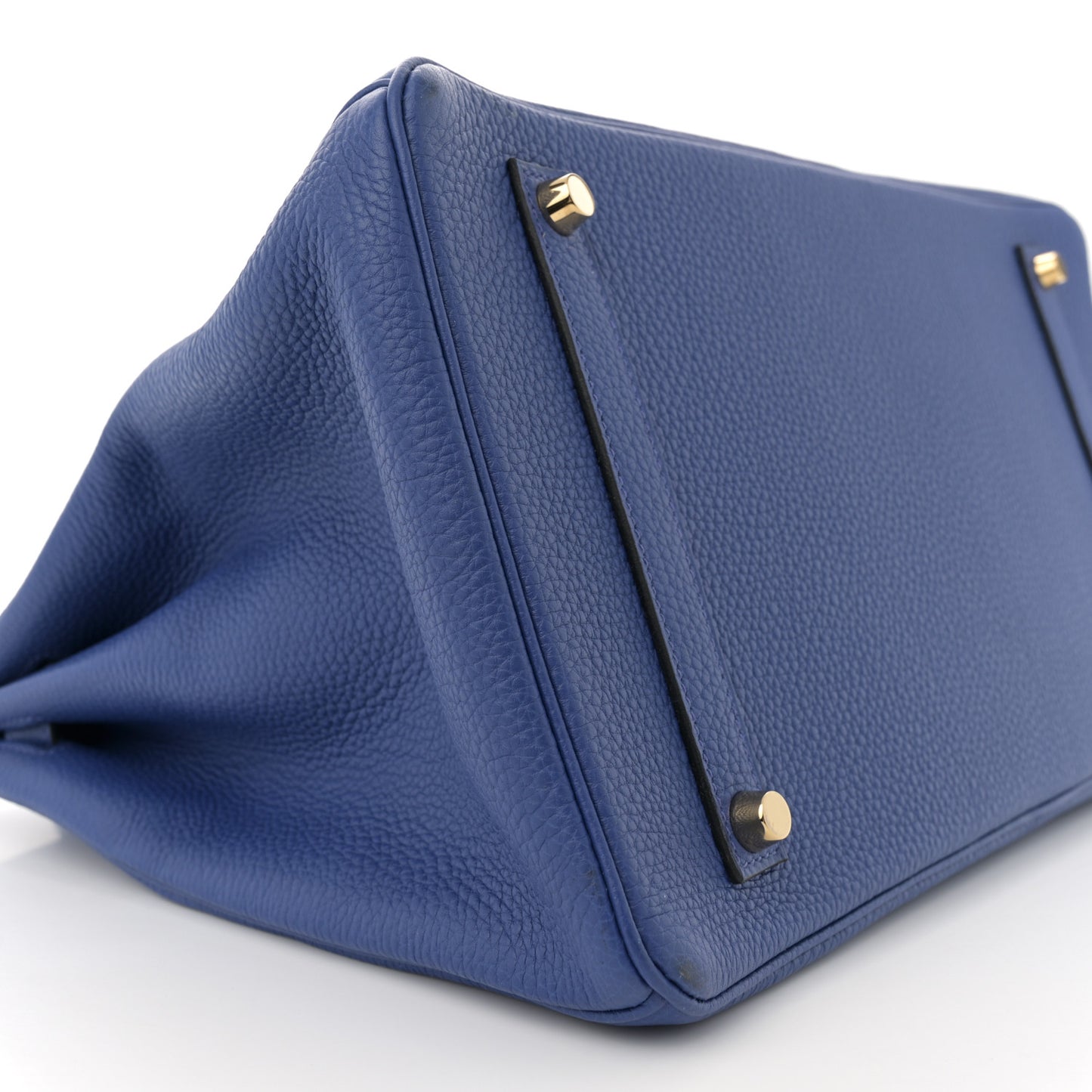 Togo Horseshoe Birkin 35 Bleu Royal