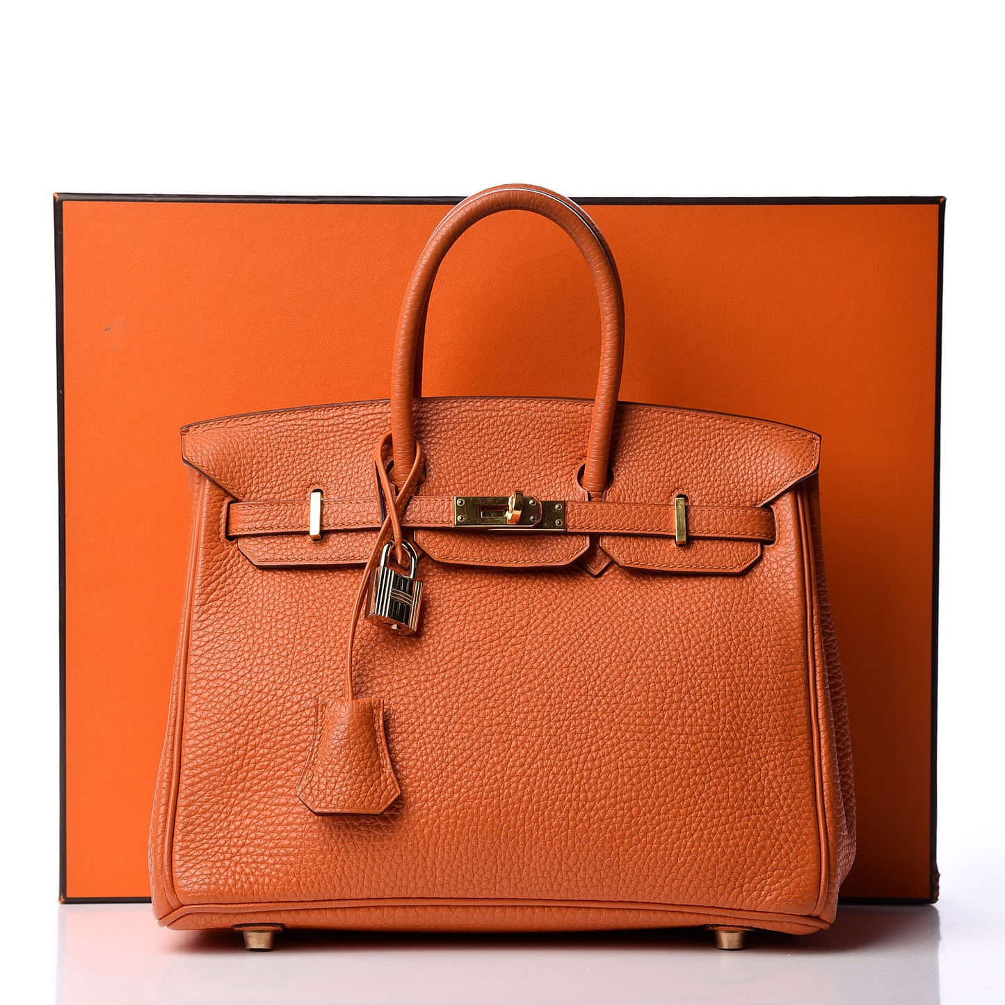 Togo Birkin 25 Orange