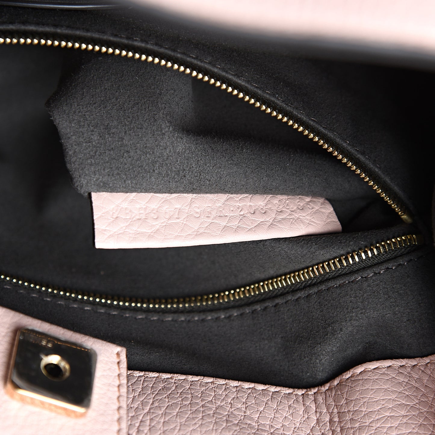 Cuoio Romano Selleria Small FF Tote Cipria