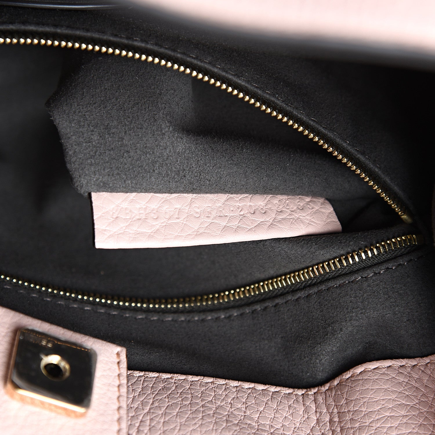Fendi Cuoio Romano Selleria Small FF Tote Cipria 6 of 11