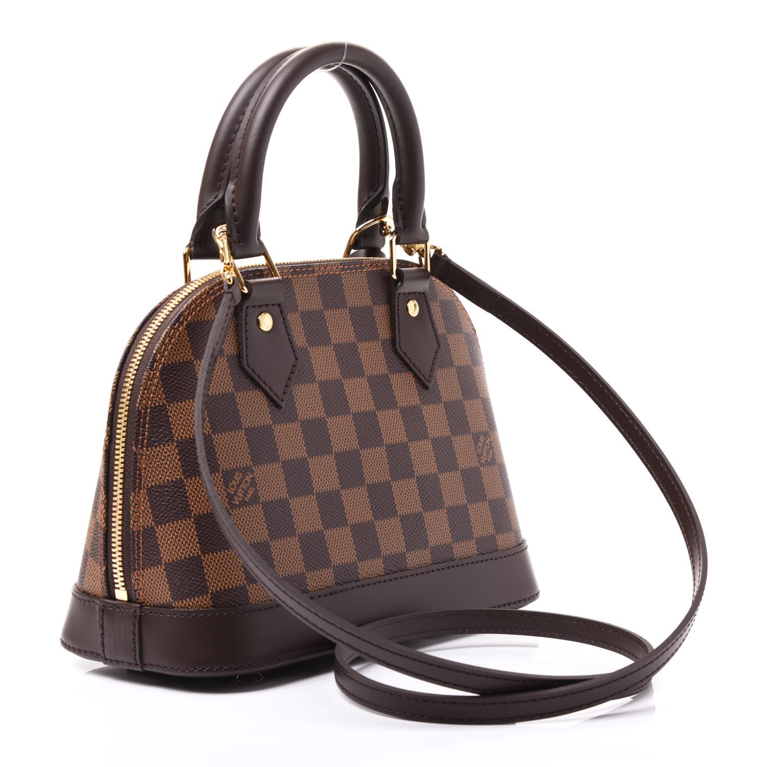 Louis Vuitton Damier Ebene Alma BB 2 of 9