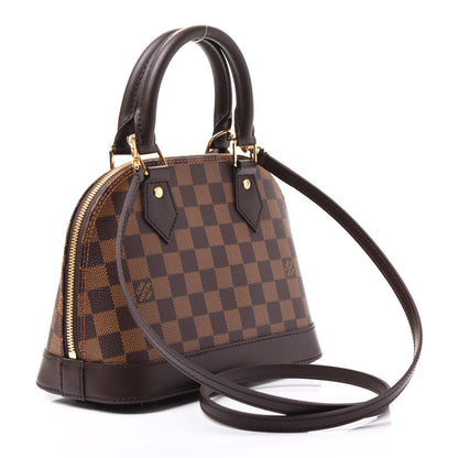Louis Vuitton Damier Ebene Alma BB 2 of 9
