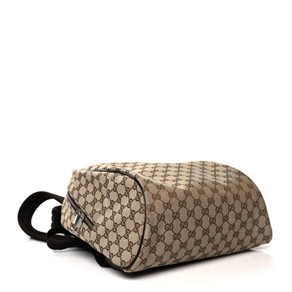 Gucci Monogram Travel Backpack Dark Brown 5 of 11