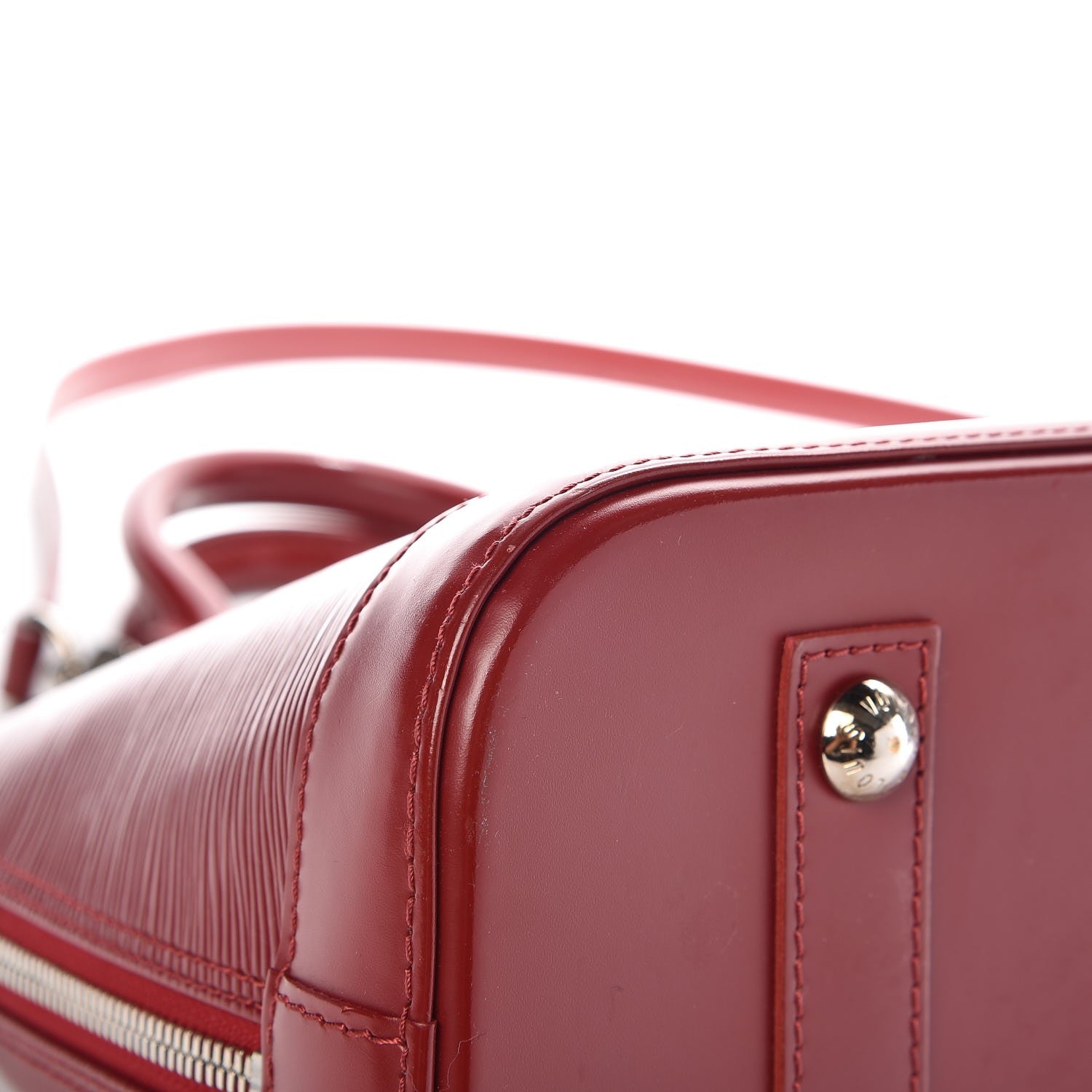 Louis Vuitton Epi Alma PM Rubis 11 of 14