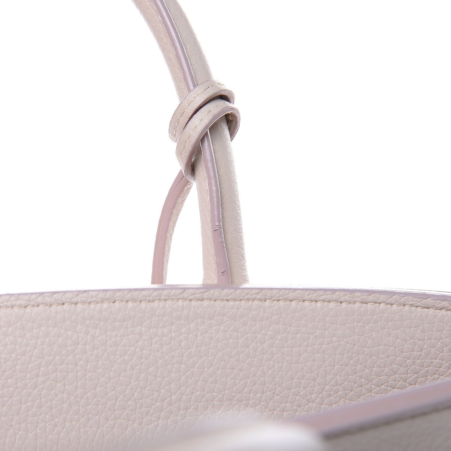 Christian Dior Grained Calfskin Medium Bar Tote Rose Poudre 13 of 15
