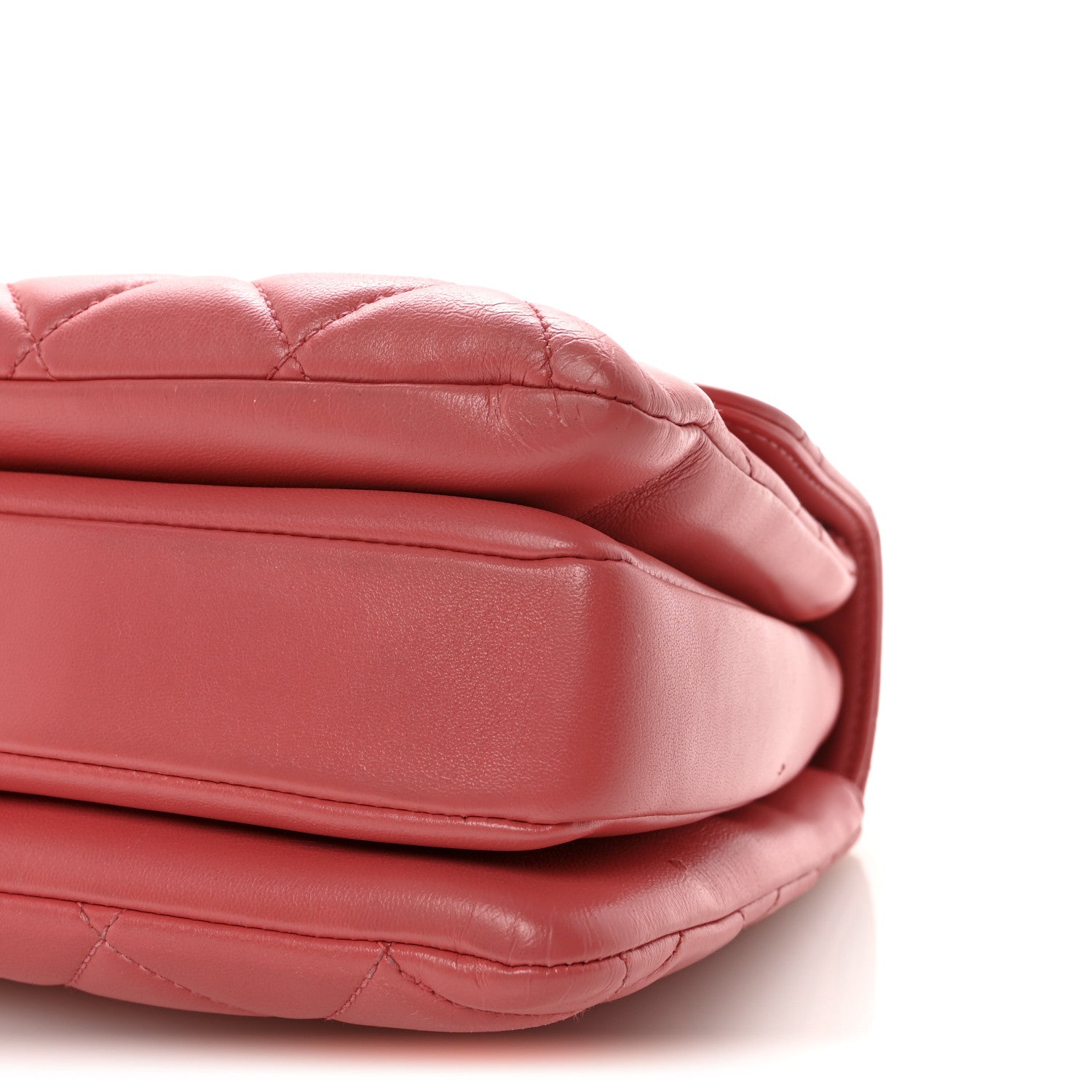 Chanel Lambskin Quilted Small Trendy CC Flap Dual Handle Bag Dark Pink 10 of 10