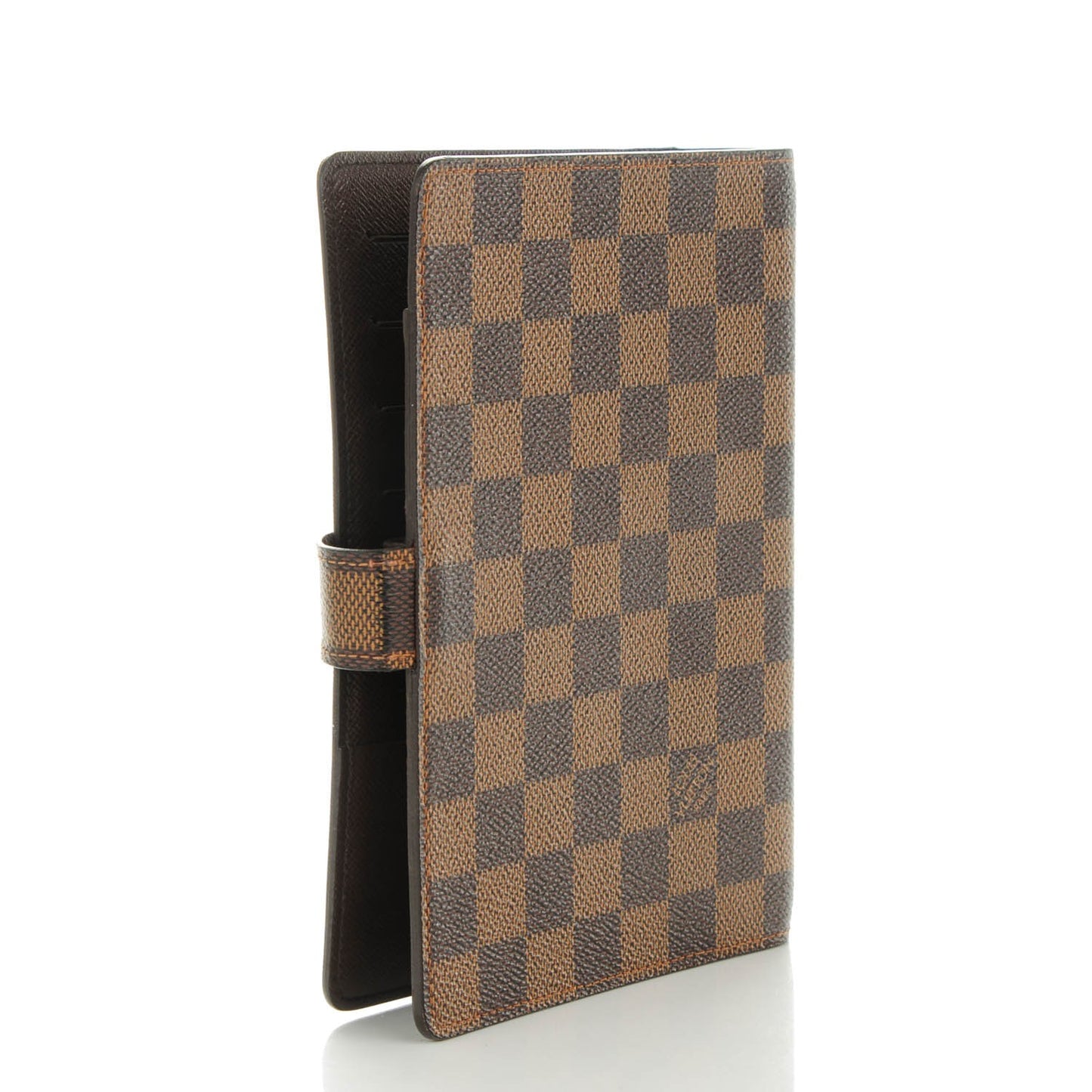 Damier Ebene Medium Ring Agenda Cover