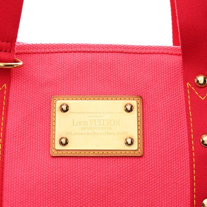 Louis Vuitton Toile Antigua Cabas GM Pink 8 of 11