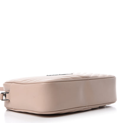 Saint Laurent Calfskin Matelasse Monogram Lou Camera Bag Marble Pink 4 of 10