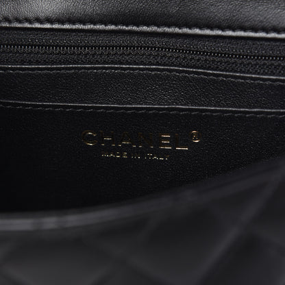 Chanel Lambskin Quilted Mini Square Flap Black 8 of 11