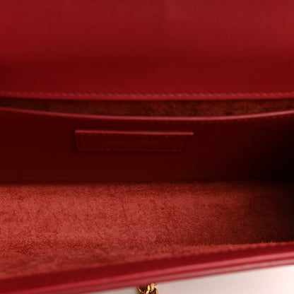 Saint Laurent Smooth Calfskin Medium Classic Monogram Kate Tassel Satchel New Lipstick 4 of 9