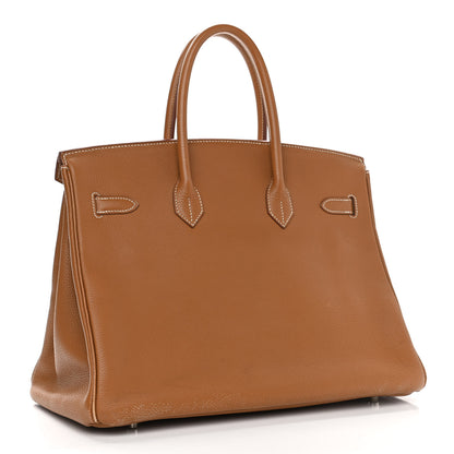 Hermes Togo Birkin 35 Gold 2 of 21