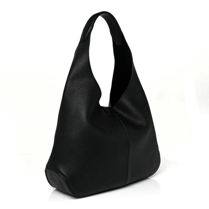Salvatore Ferragamo Calfskin Margot Hobo Black 4 of 7