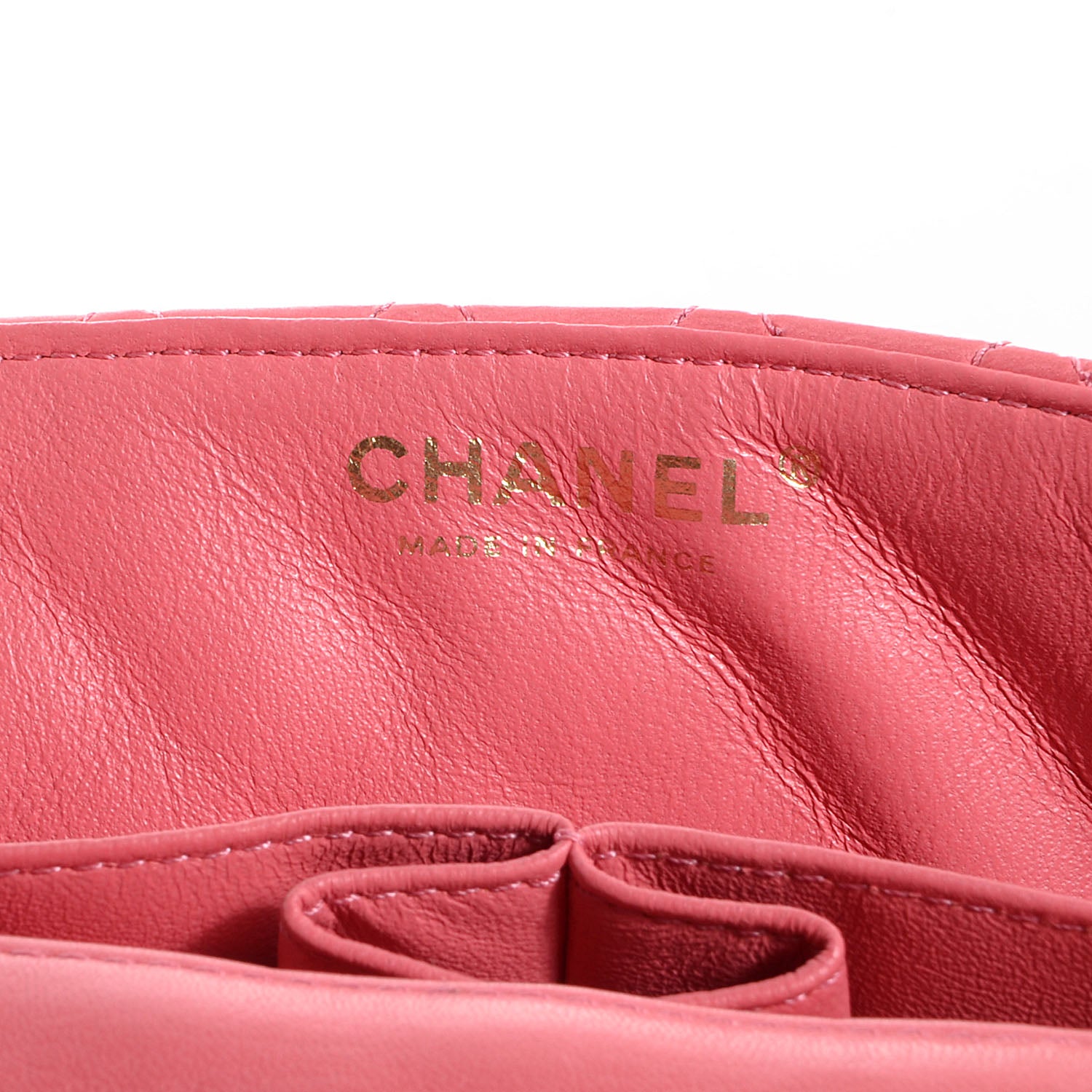 Chanel Lambskin East West Valentine Charms Flap Pink 6 of 9