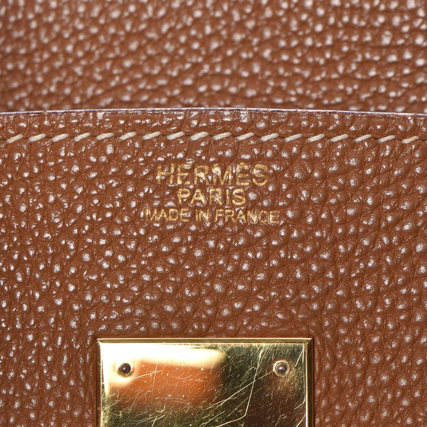 Togo Birkin 30 Gold