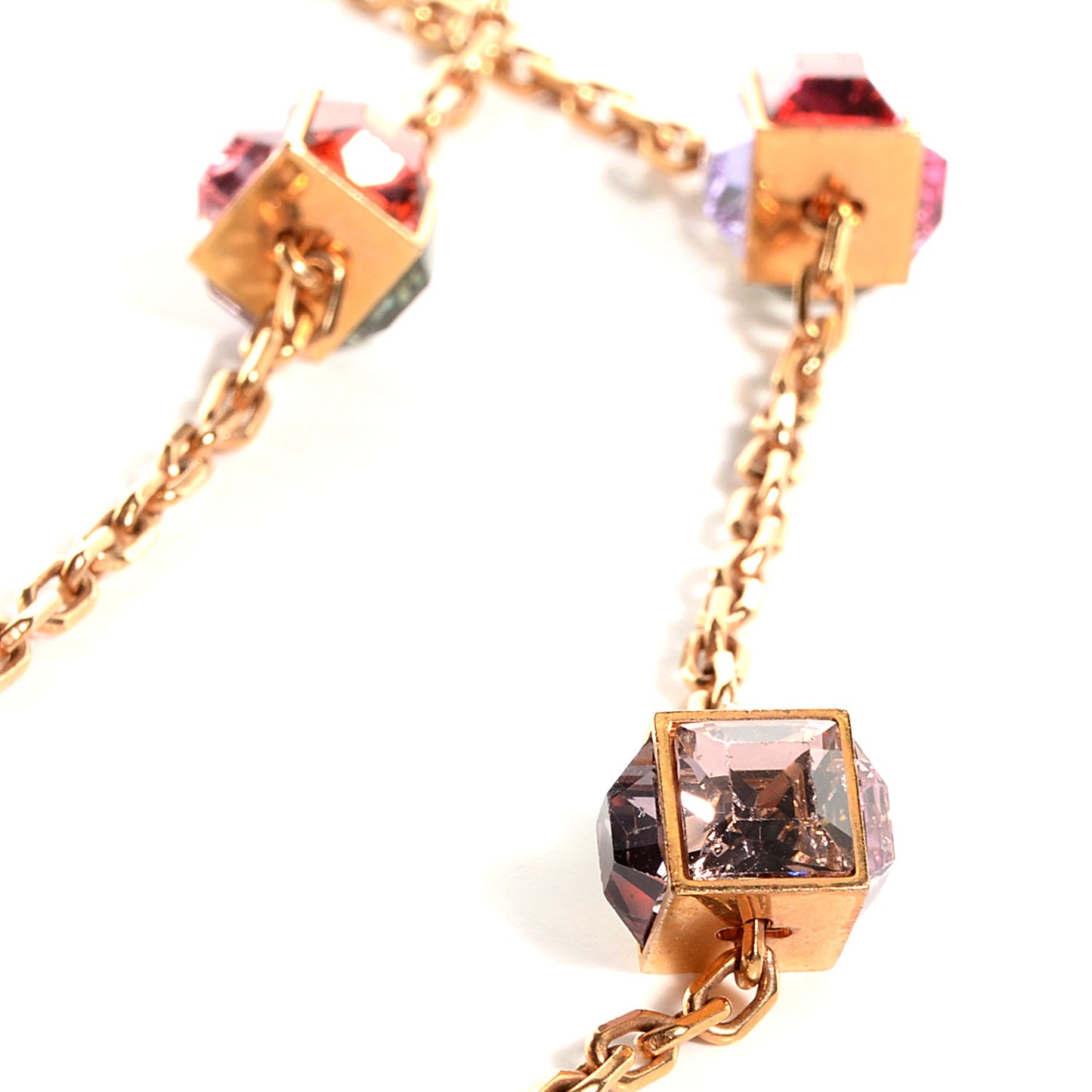 Swarovski Gamble Long Necklace Blush