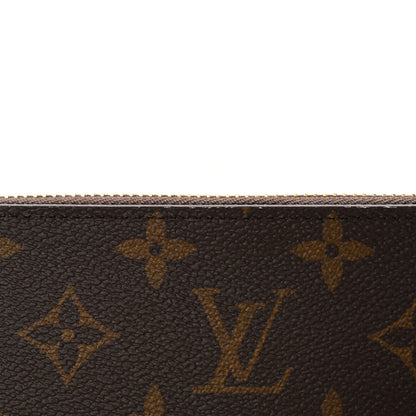 Louis Vuitton Monogram Zippy Wallet Fuchsia 7 of 11