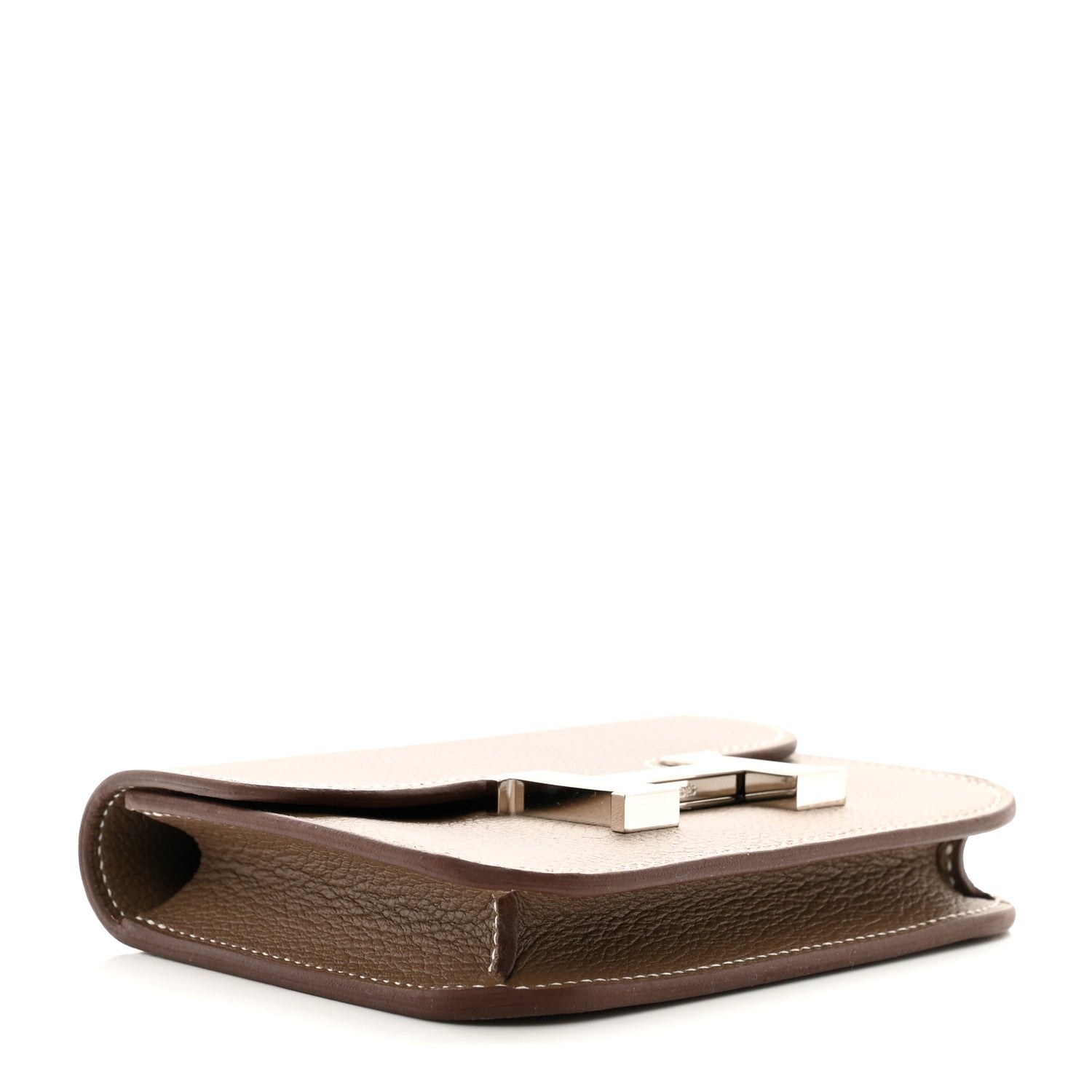Hermes Evercolor Constance Slim Wallet Etoupe 5 of 9