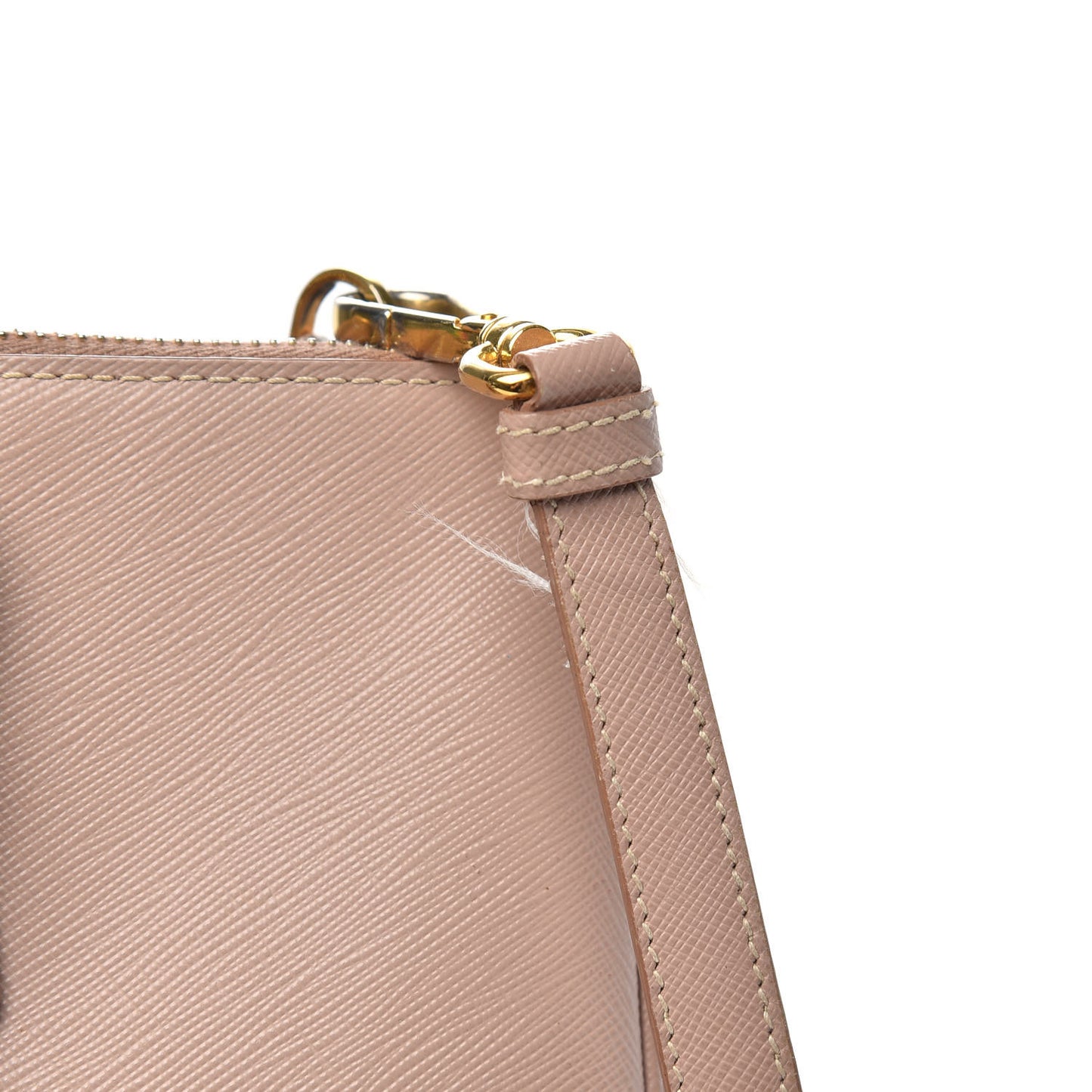 Saffiano Medium Galleria Double Zip Tote Cammeo