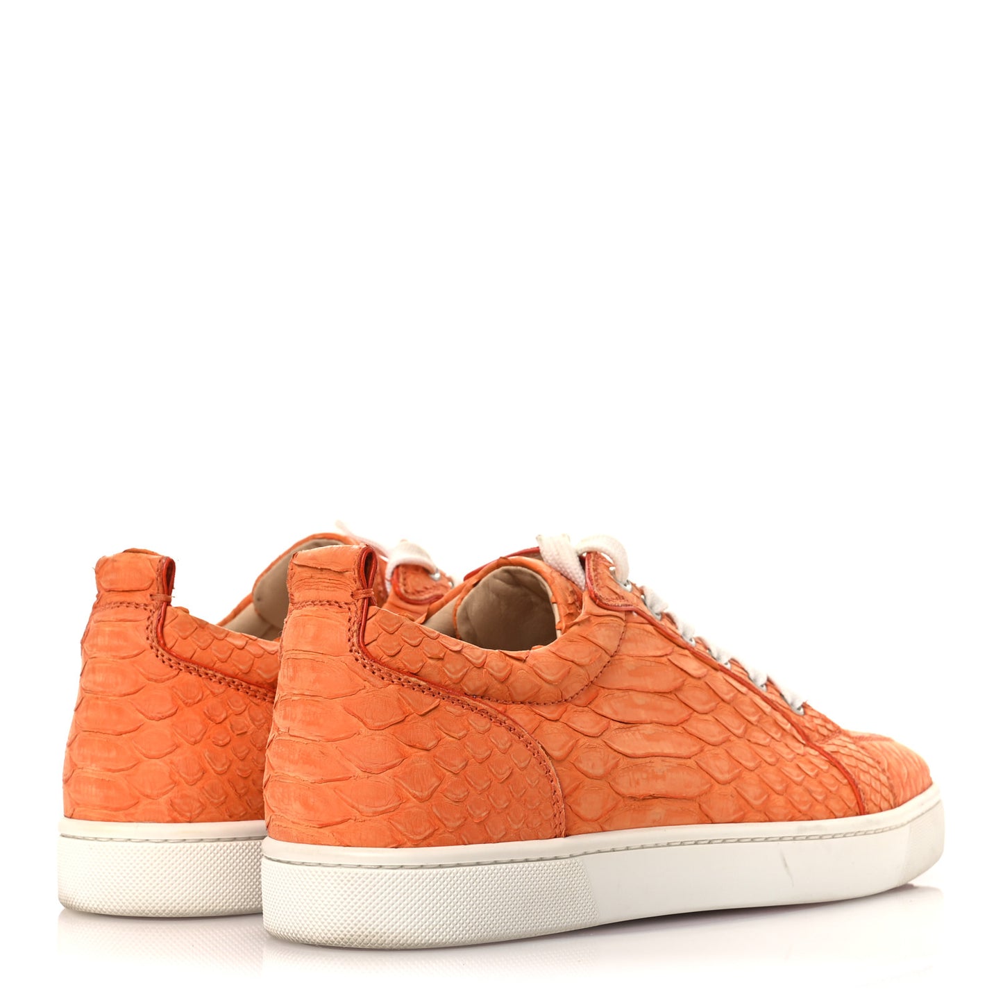 Snakeskin Mens Rantulow Flat Sneakers 40 Papaye