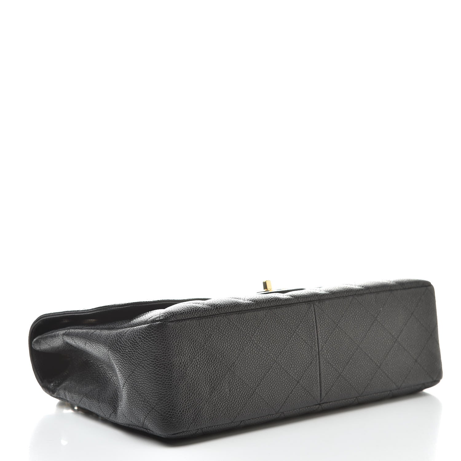 Chanel Caviar Quilted Jumbo Single Flap Black 4 of 10