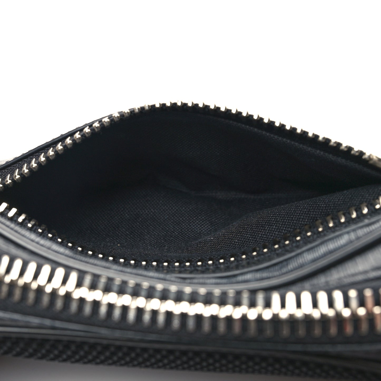 Soft GG Supreme Monogram Web Belt Bag Black Grey