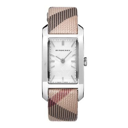 Burberry Stainless Steel Calfskin 20mm Heritage Nova Check Quartz Watch BU9503 1 of 6