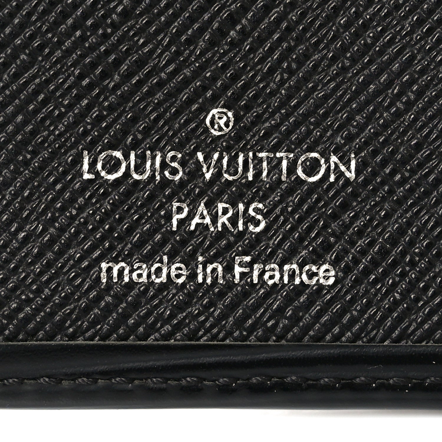 Louis Vuitton Epi Brazza Wallet Black 6 of 6