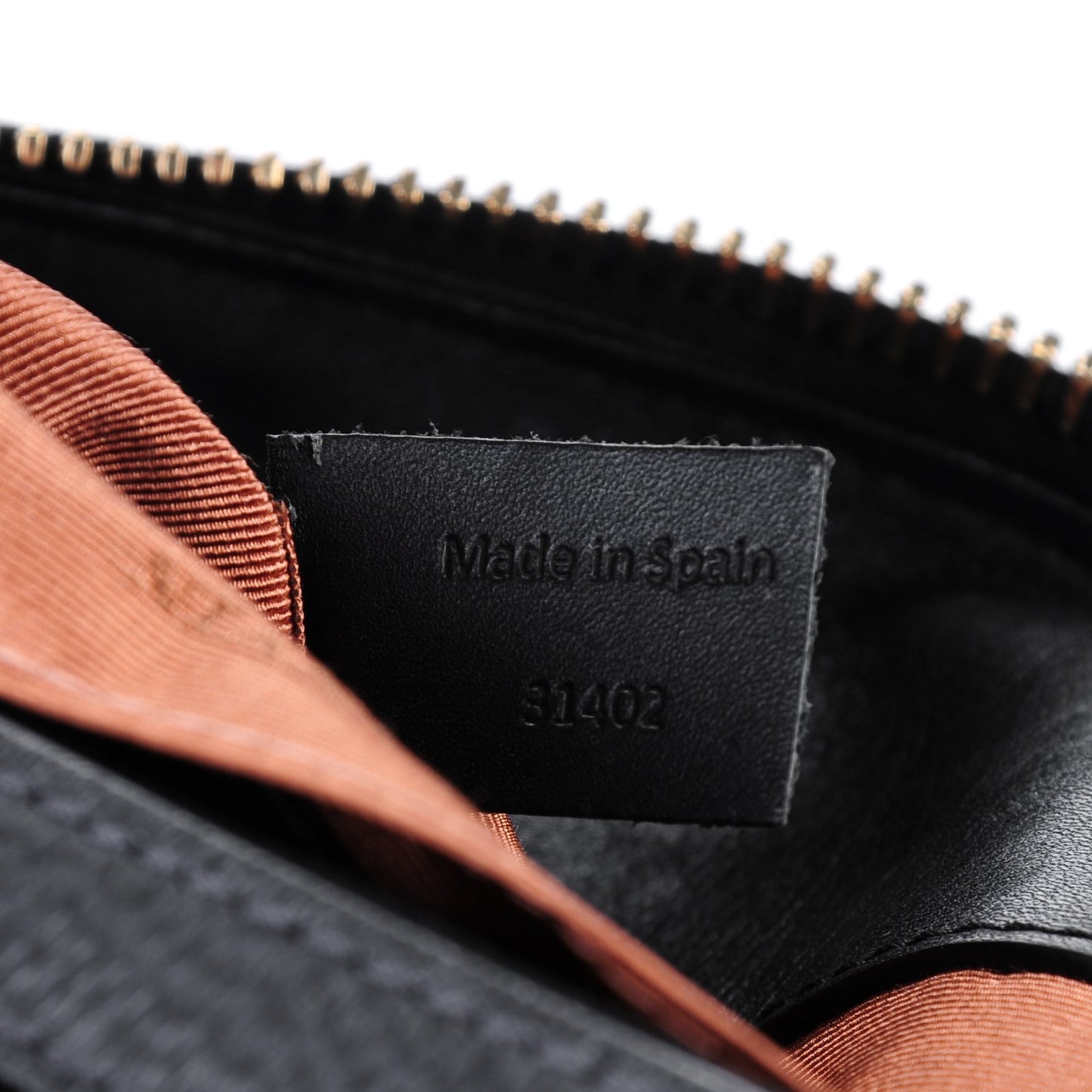 Calfskin Padam Satchel Black