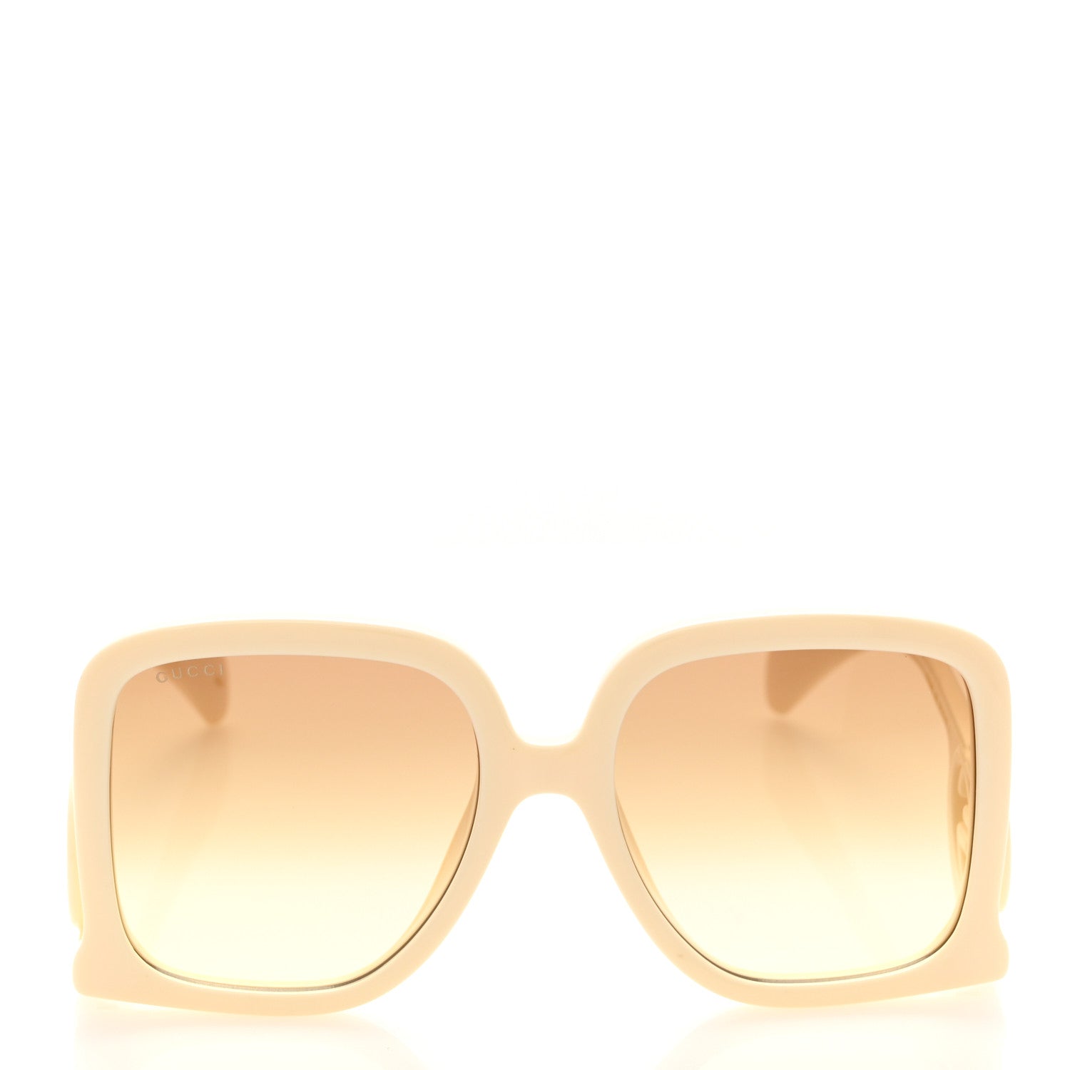 Gucci Acetate Rectangle Frame Sunglasses GG1326S White 2 of 8