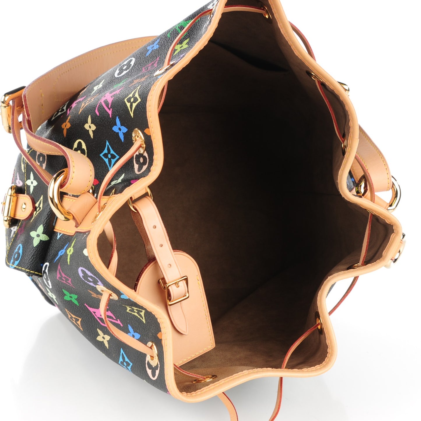 Monogram Multicolor Petit Noe Black