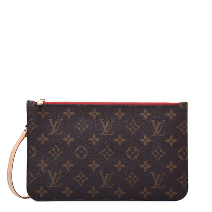 Louis Vuitton Monogram Neverfull MM GM Pochette Cherry 1 of 15