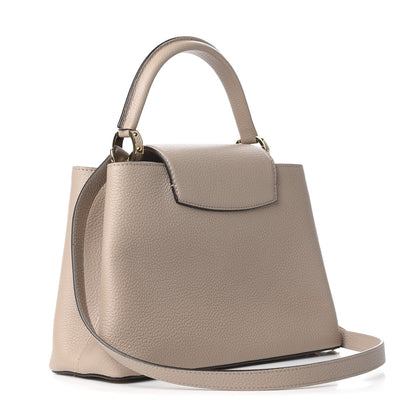 Louis Vuitton Taurillon Capucines PM Galet 2 of 9