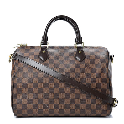 Louis Vuitton Damier Ebene Speedy Bandouliere 30 1 of 17