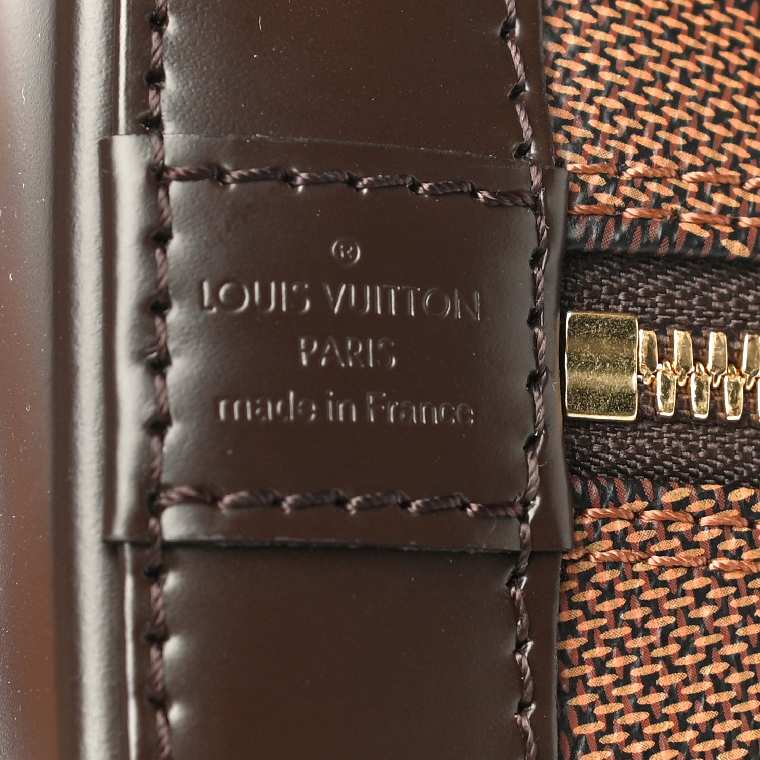 Louis Vuitton Damier Ebene Alma BB 6 of 13